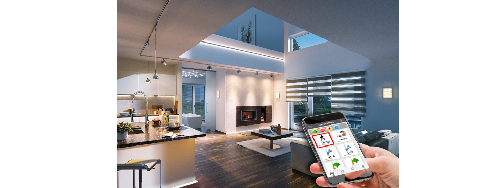 What are the features of a smart home?